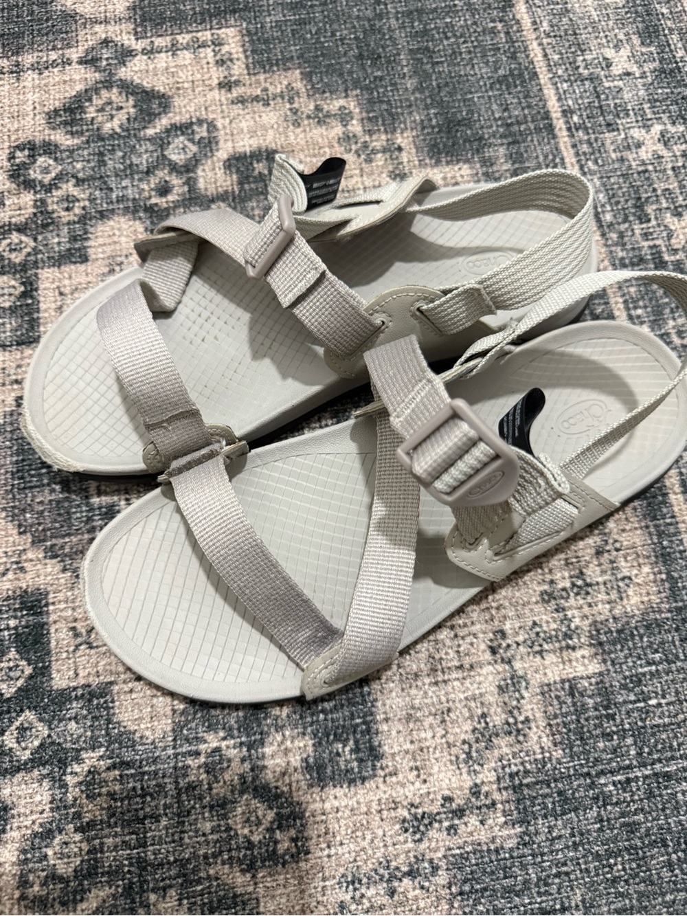 Chaco Lowdown Sport Sandals Pale Gray Size 7 * - Picture 5 of 12